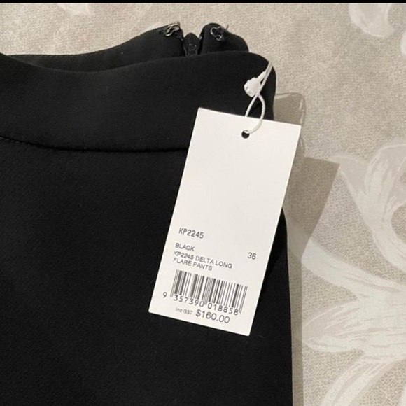 ✨HOST PICK✨ Kookai Delta Black Long Flare Pants High Waisted Tailored Trousers - Picture 6 of 8